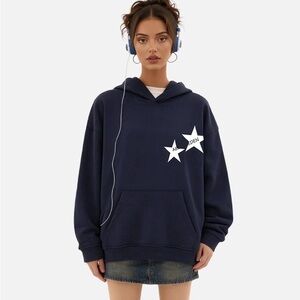 AELFRIC EDEN STAR COLOR CONTRAST HOODIE